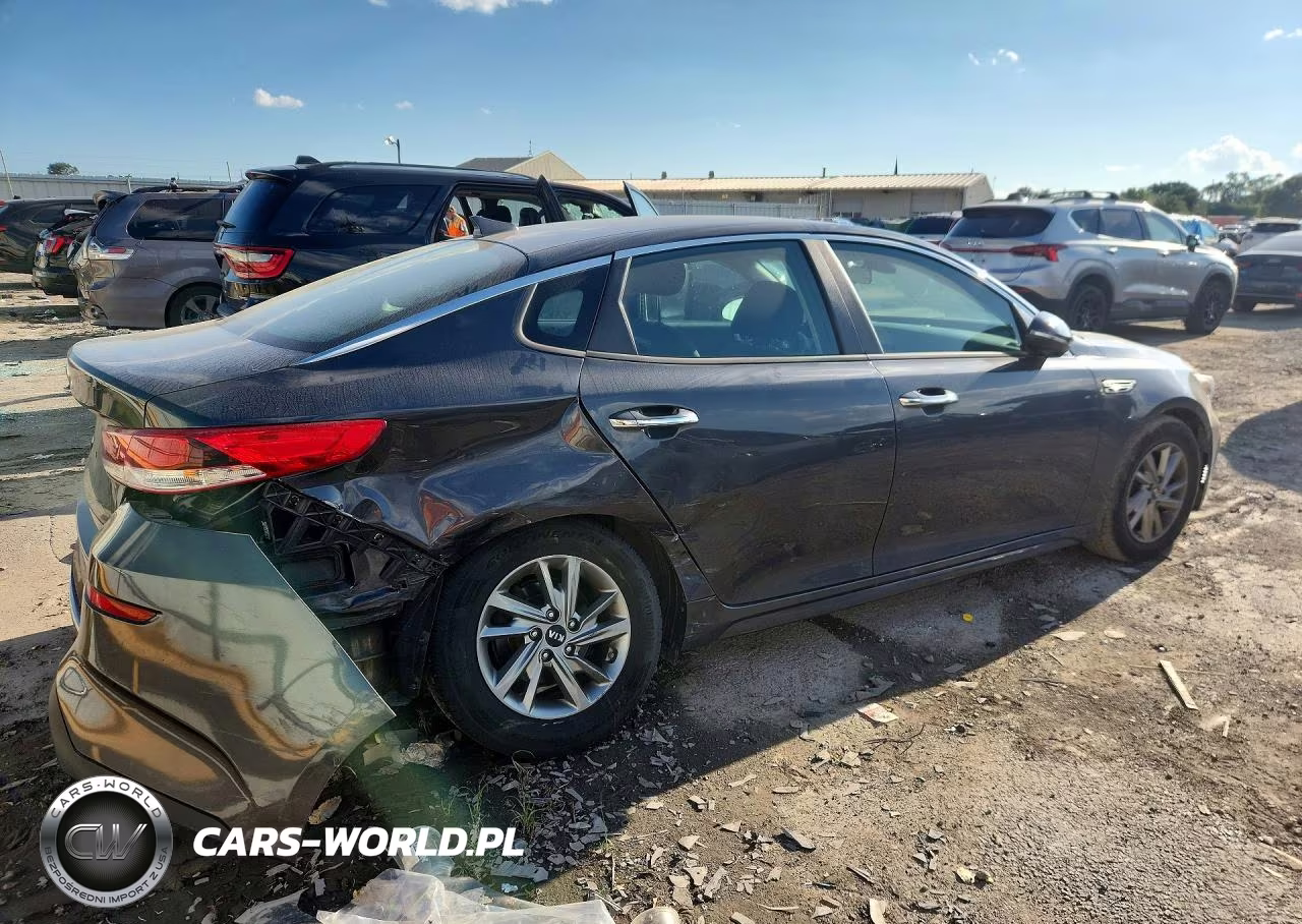 2019 Kia Optima Lx VIN:5XXGT4L32KG295252 - 3