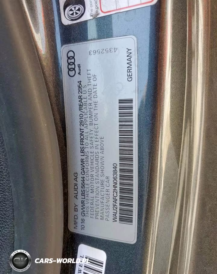 2017 Audi S7 Prestige VIN:WAU2FAFC2HN063840 - 13