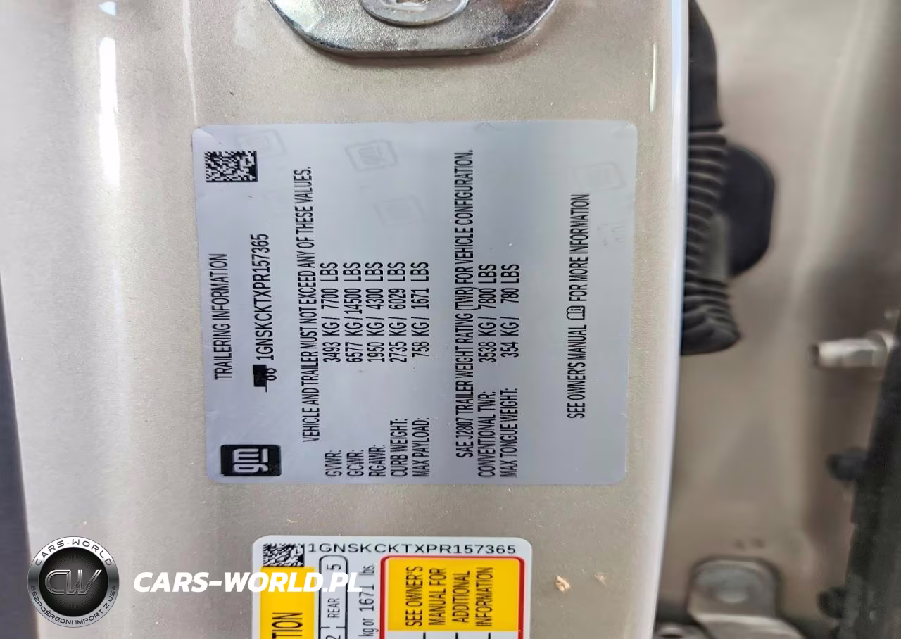 2023 Chevrolet Suburban K1500 Lt VIN:1GNSKCKTXPR157365 - 13