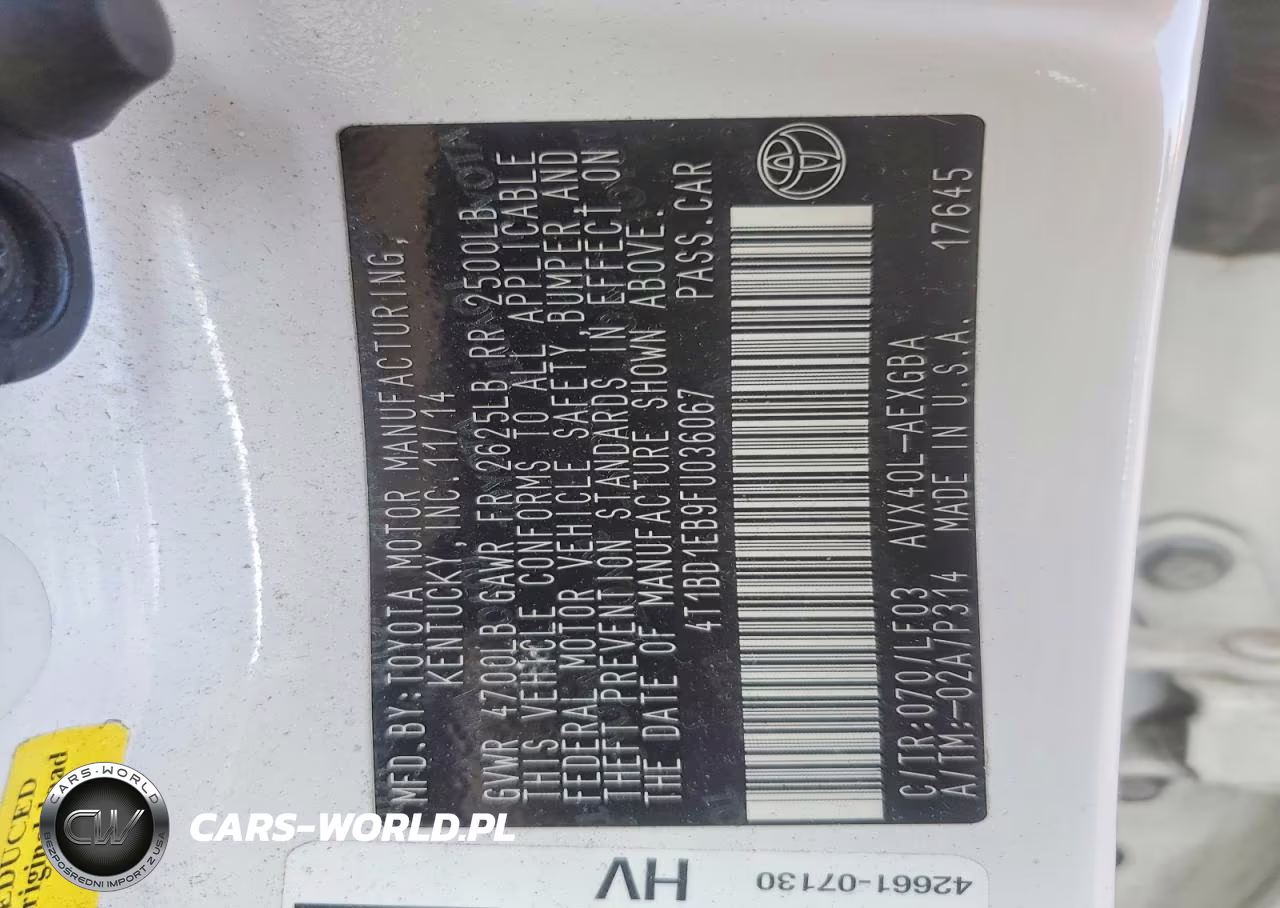 2015 Toyota Avalon Hybrid Xle Premium VIN:4T1BD1EB9FU036067 - 12