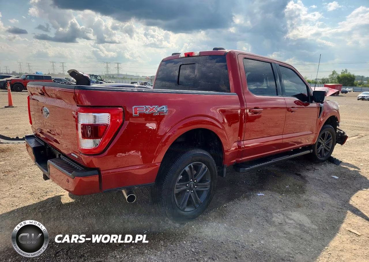 2023 Ford F150 Supercrew VIN:1FTFW1E81PKD26837 - 3