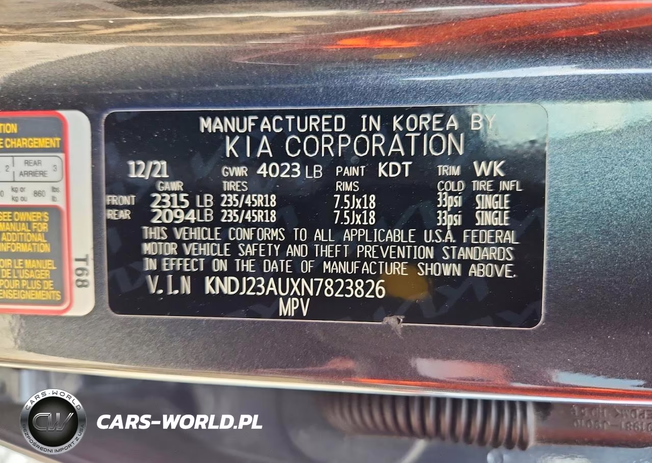 2022 Kia Soul X-Line VIN:KNDJ23AUXN7823826 - 14