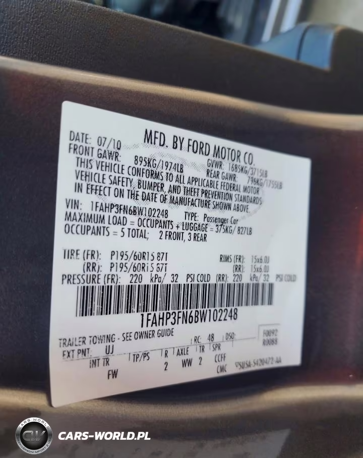 2011 Ford Focus Se VIN:1FAHP3FN6BW102248 - 13