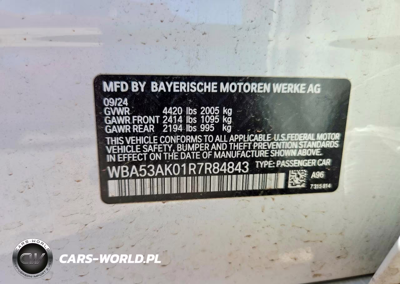 2024 BMW 228I VIN:WBA53AK01R7R84843 - 13