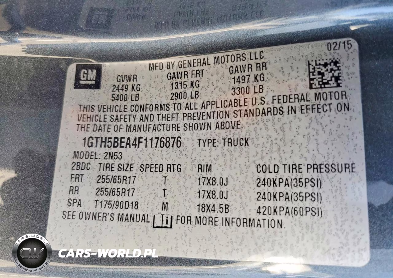2015 GMC Canyon Sle VIN:1GTH5BEA4F1176876 - 12