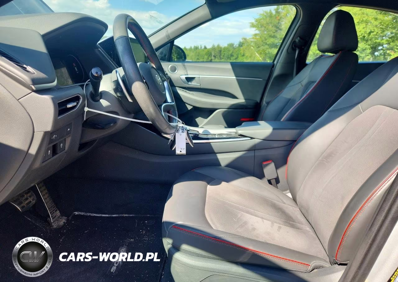 2021 Hyundai Sonata Sel Plus VIN:5NPEJ4J21MH090200 - 7
