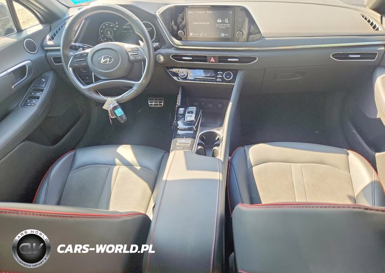 2021 Hyundai Sonata Sel Plus VIN:5NPEJ4J21MH090200 - 8