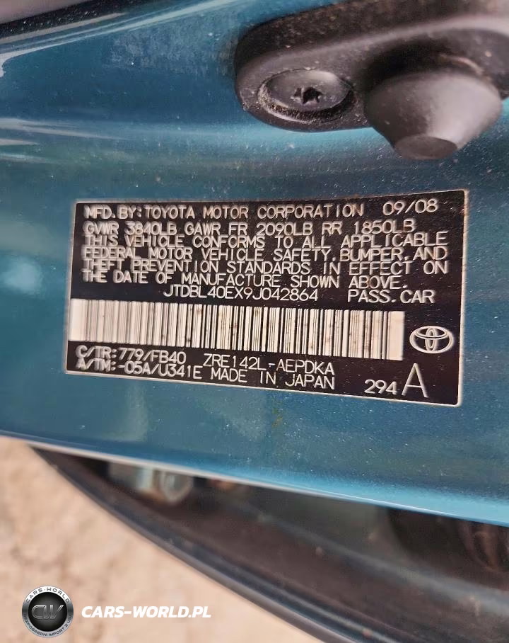 2009 Toyota Corolla Le VIN:JTDBL40EX9J042864 - 12