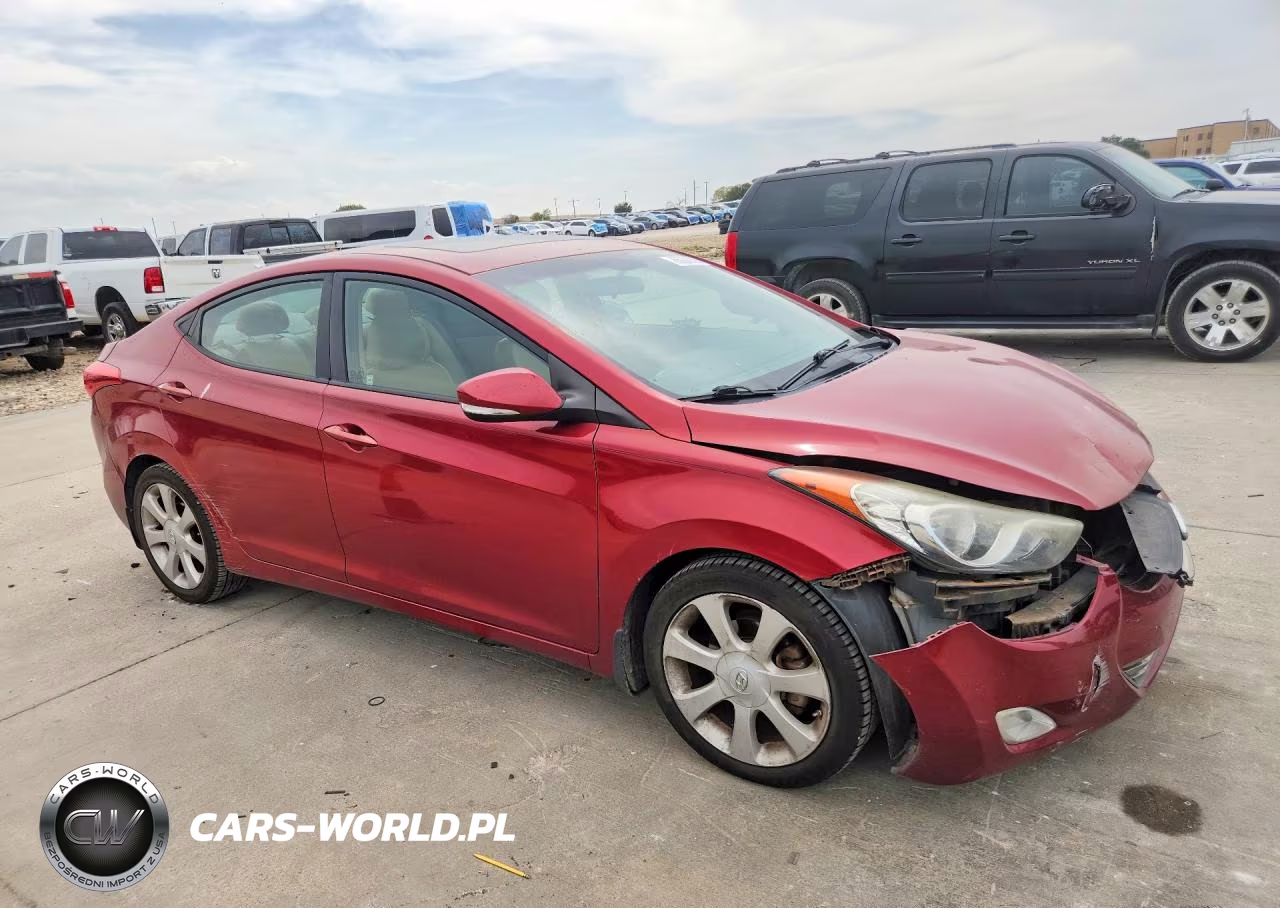 2013 Hyundai Elantra Limited VIN:5NPDH4AE6DH417028 - 4