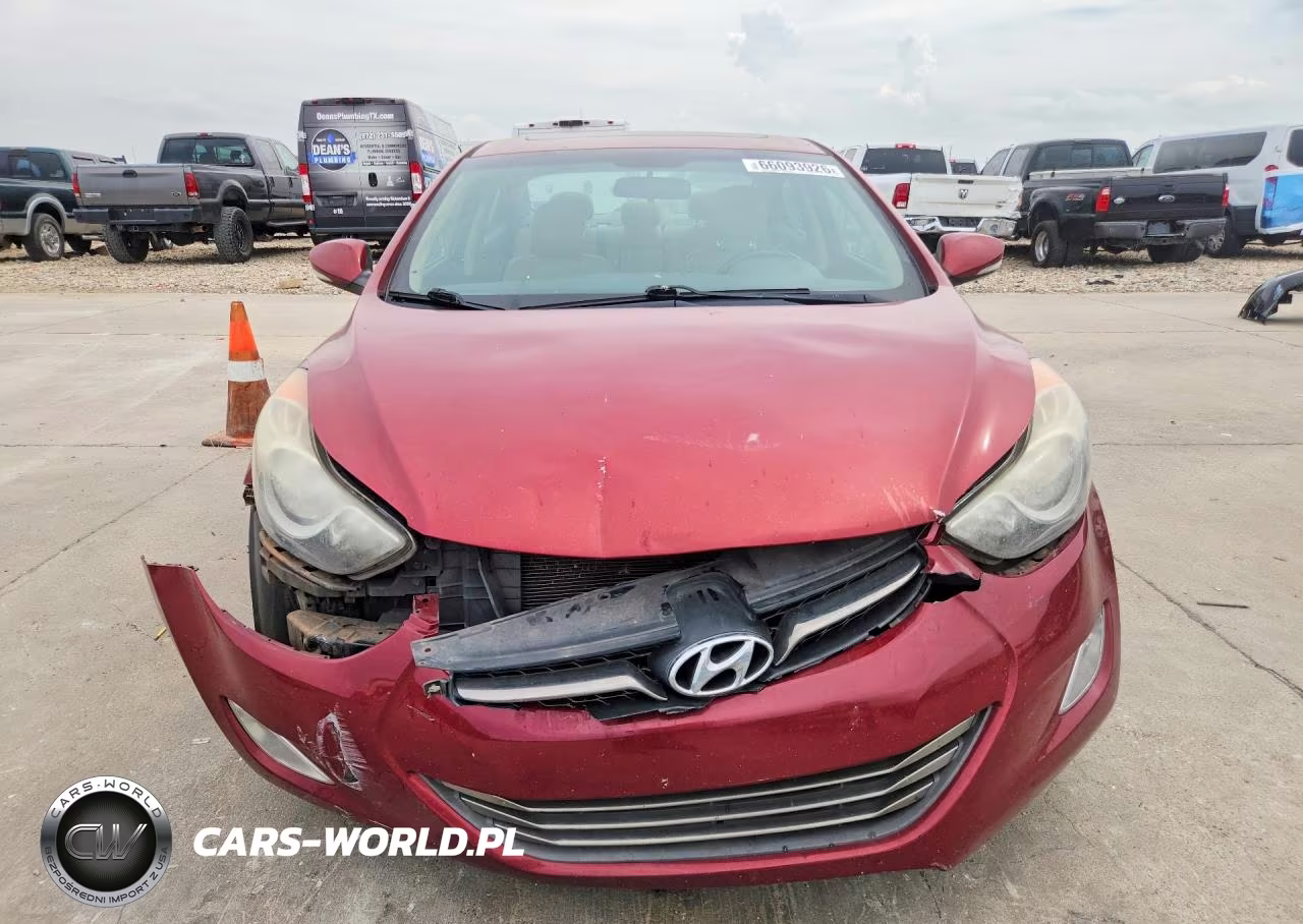 2013 Hyundai Elantra Limited VIN:5NPDH4AE6DH417028 - 5