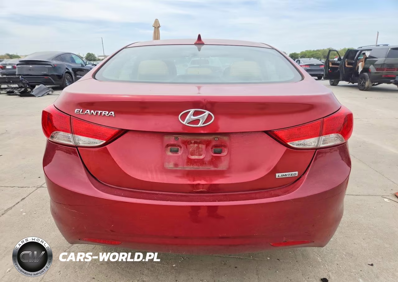 2013 Hyundai Elantra Limited VIN:5NPDH4AE6DH417028 - 6
