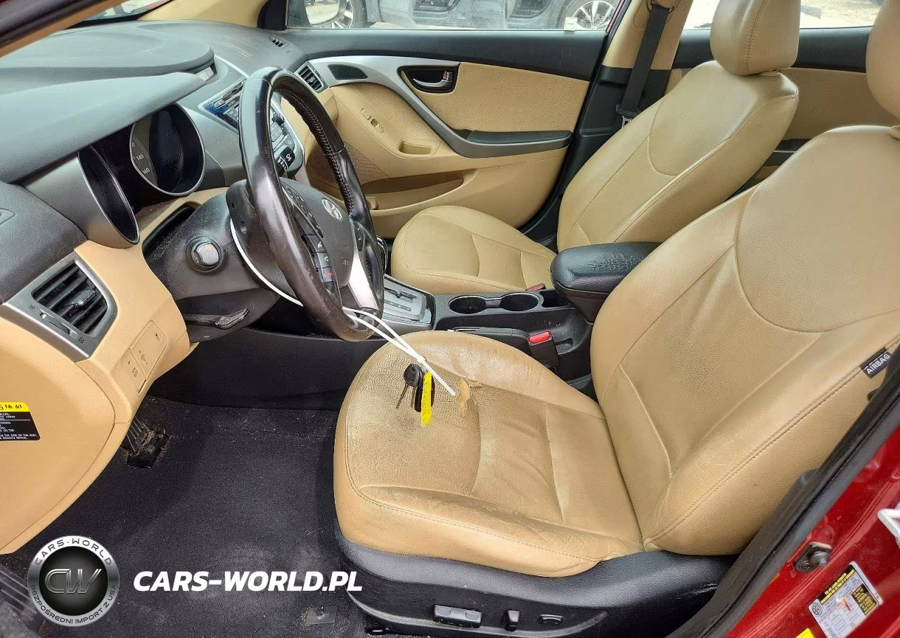 2013 Hyundai Elantra Limited VIN:5NPDH4AE6DH417028 - 7