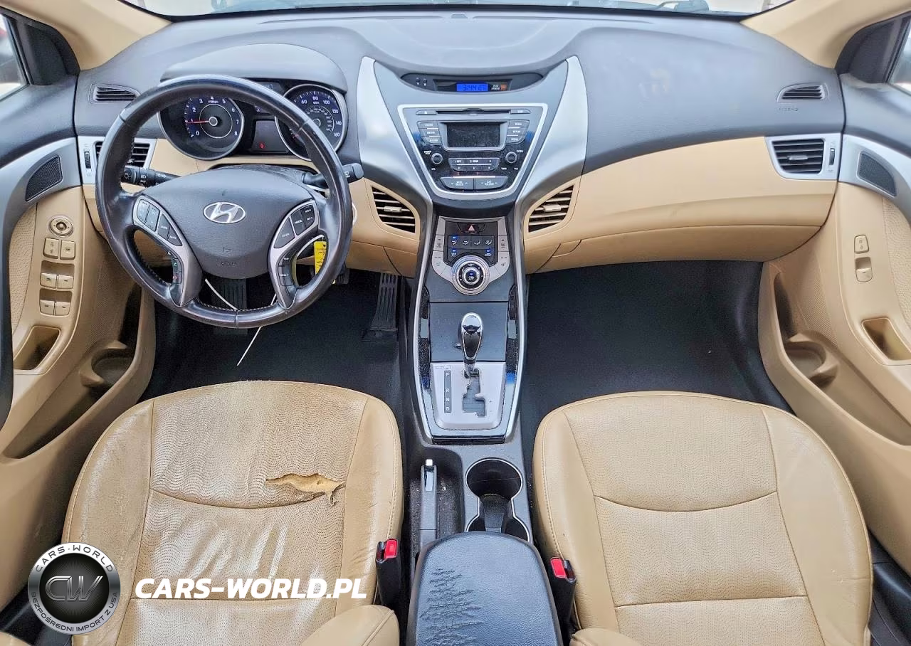 2013 Hyundai Elantra Limited VIN:5NPDH4AE6DH417028 - 8