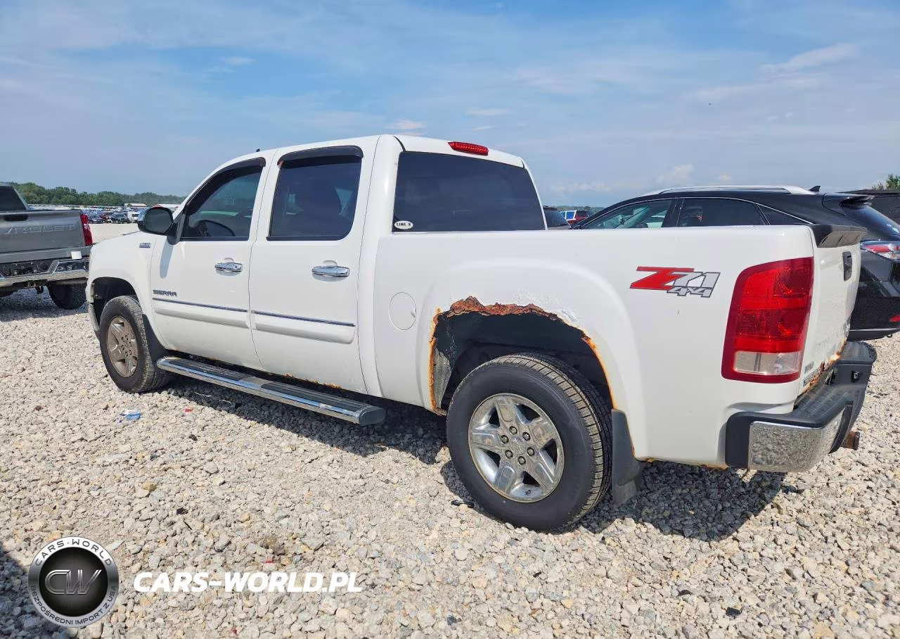 2010 GMC Sierra K1500 Slt VIN:3GTRKWE39AG296818 - 2