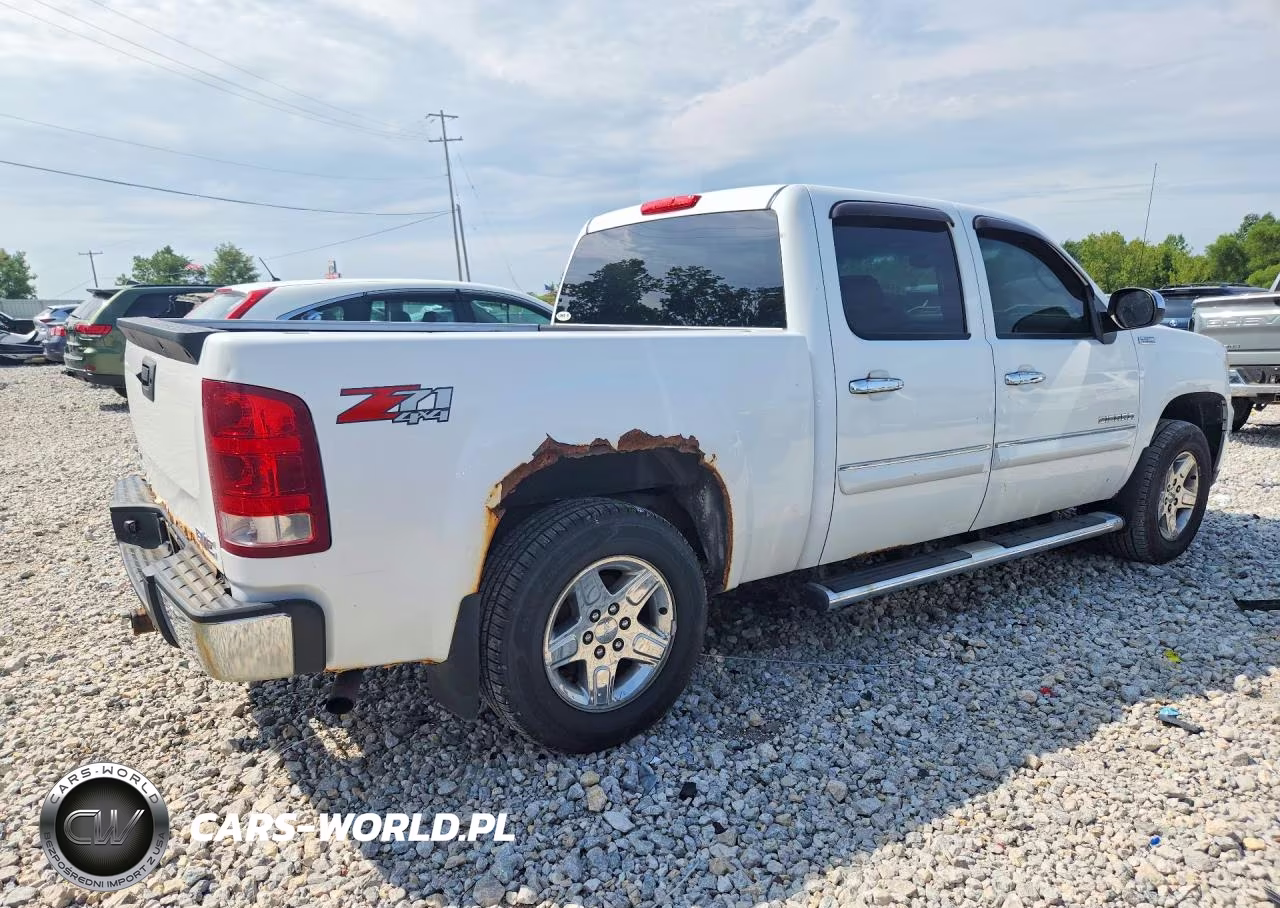 2010 GMC Sierra K1500 Slt VIN:3GTRKWE39AG296818 - 3