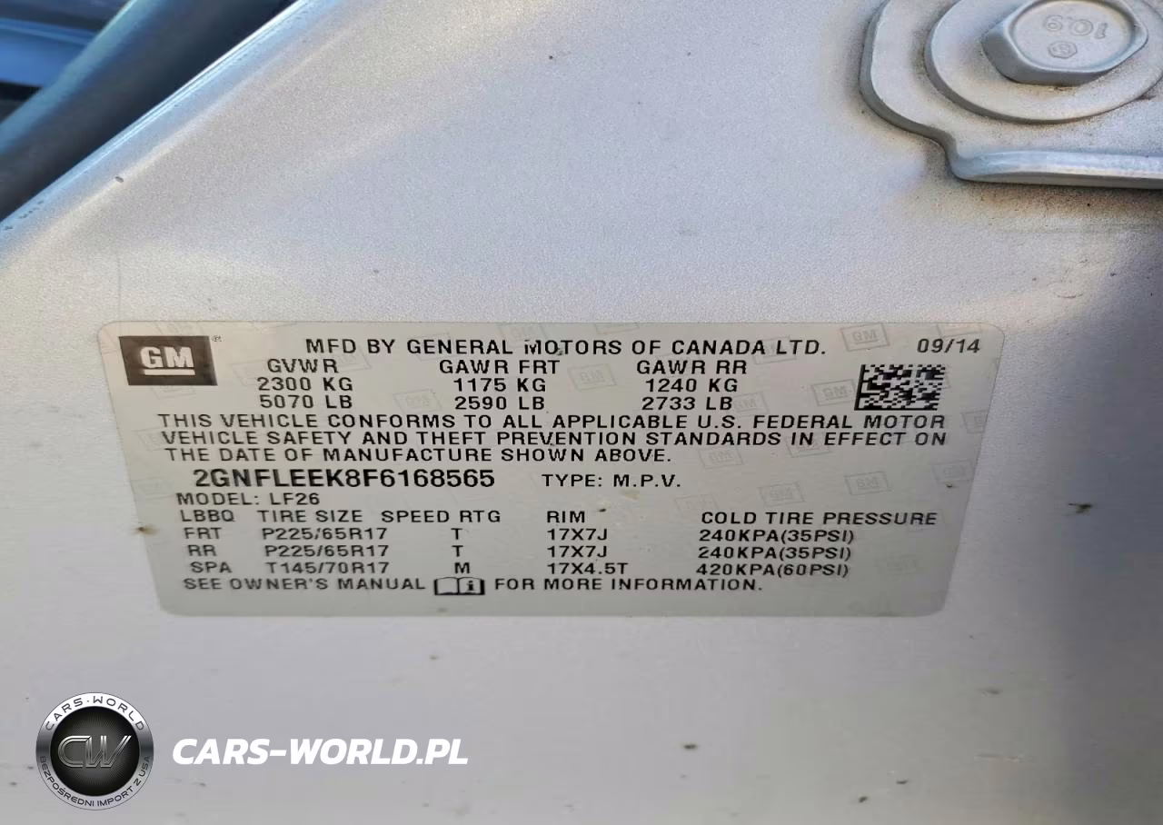 2015 Chevrolet Equinox Ls VIN:2GNFLEEK8F6168565 - 13
