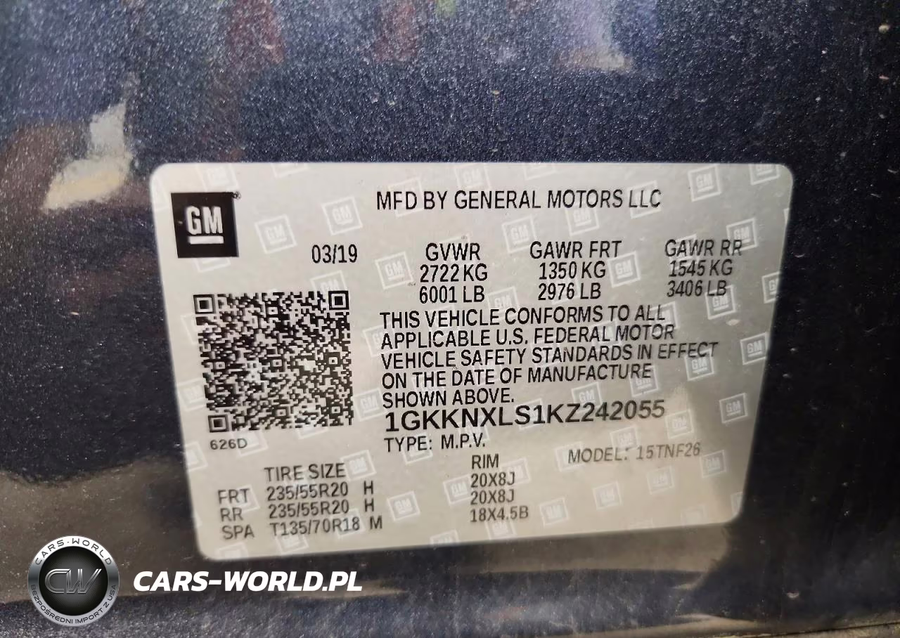 2019 GMC Acadia Denali VIN:1GKKNXLS1KZ242055 - 13