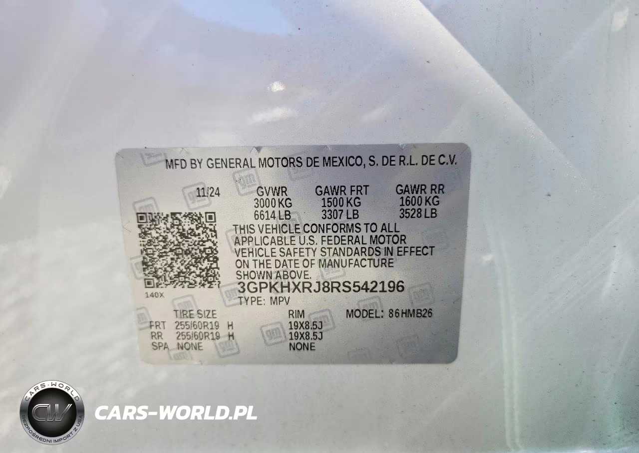 2024 Honda Prologue Tour VIN:3GPKHXRJ8RS542196 - 14