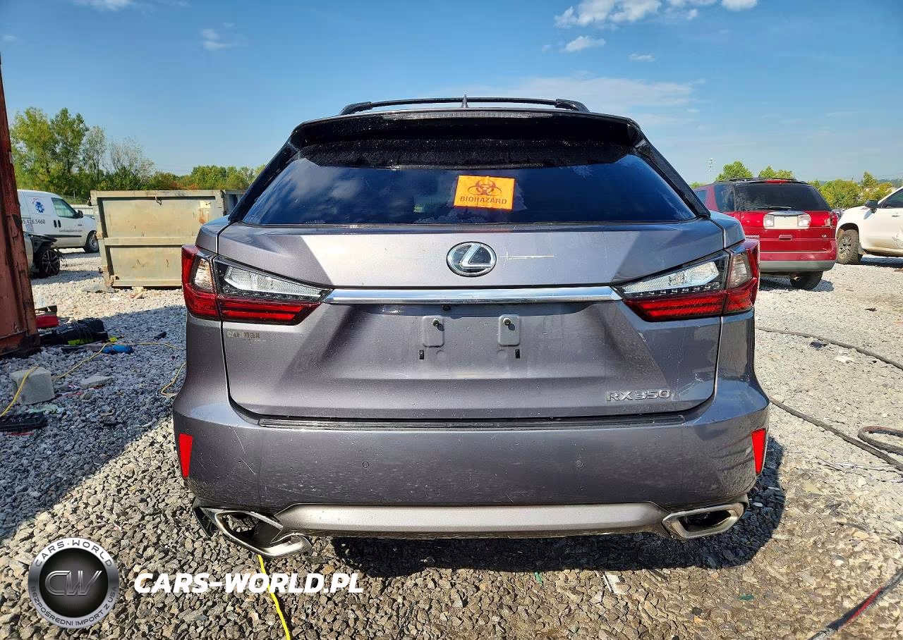 2016 Lexus Rx 350 VIN:2T2ZZMCA9GC027220 - 6