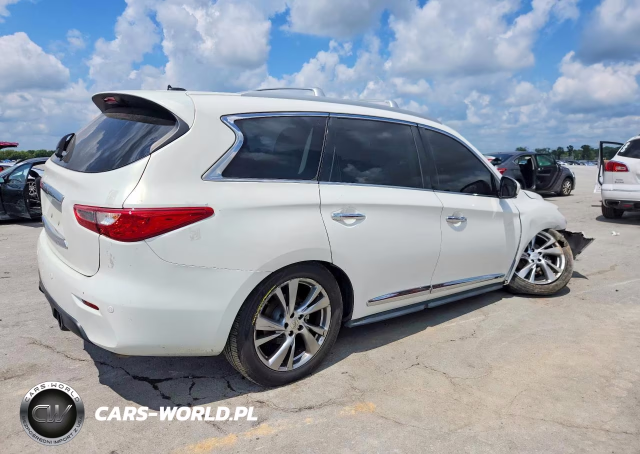 2013 Infiniti Jx35 Base VIN:5N1AL0MM9DC347657 - 3