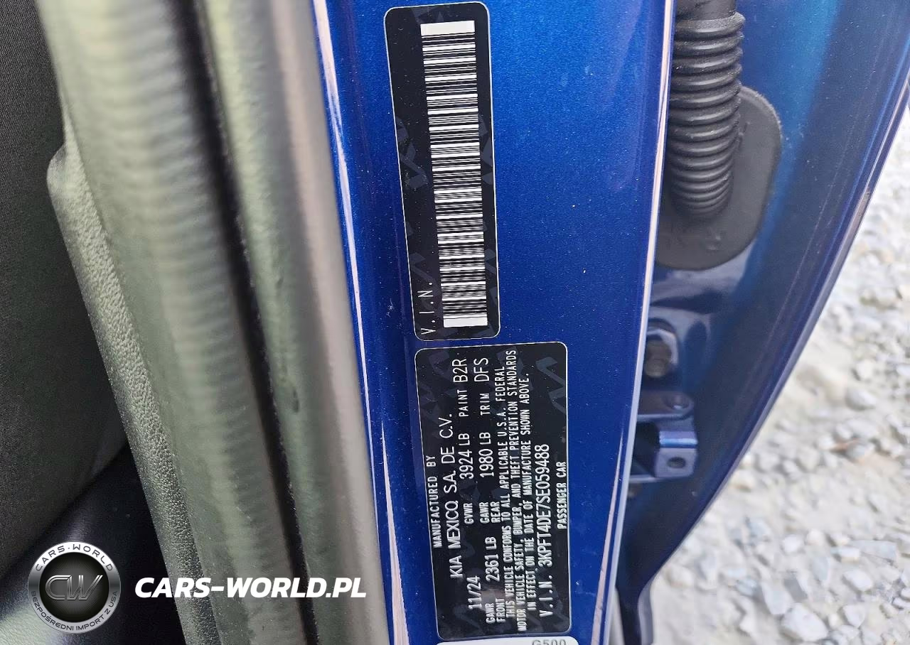 2025 Kia K4 Lxs VIN:3KPFT4DE7SE059488 - 12