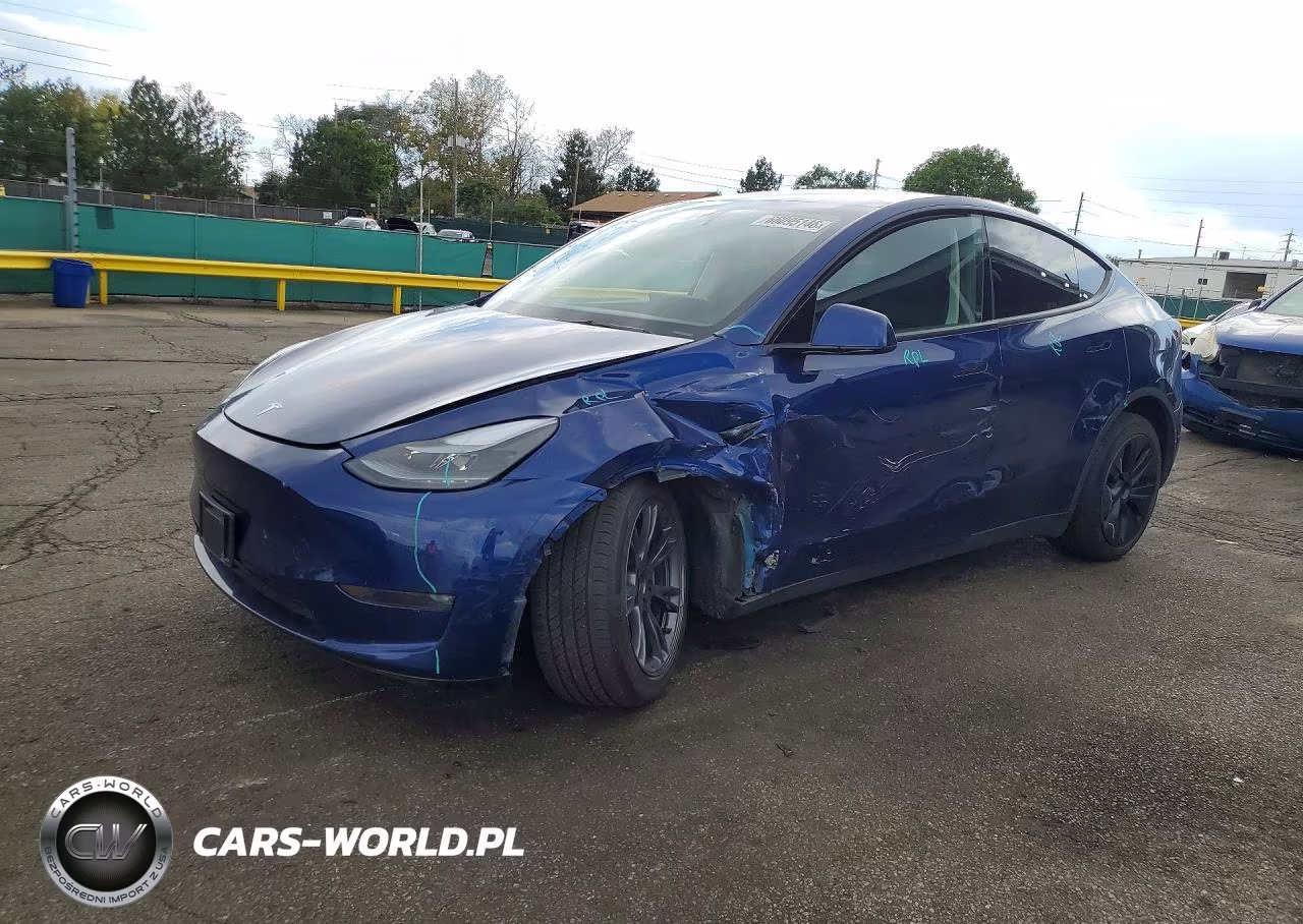 2024 Tesla Model Y VIN:7SAYGDEE4RF197878 - 1