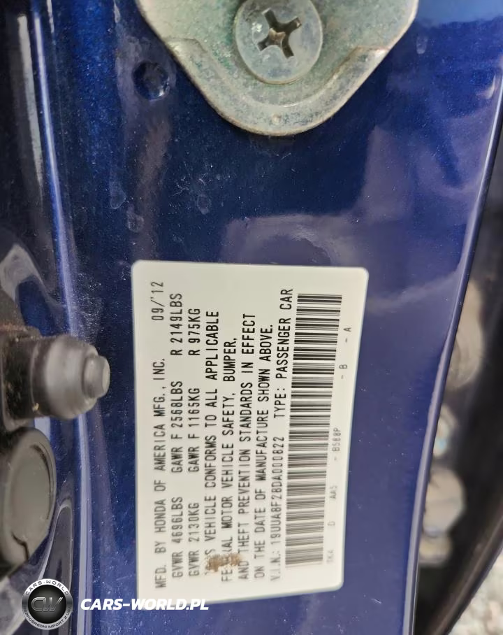 2013 Acura Tl VIN:19UUA8F28DA000822 - 12