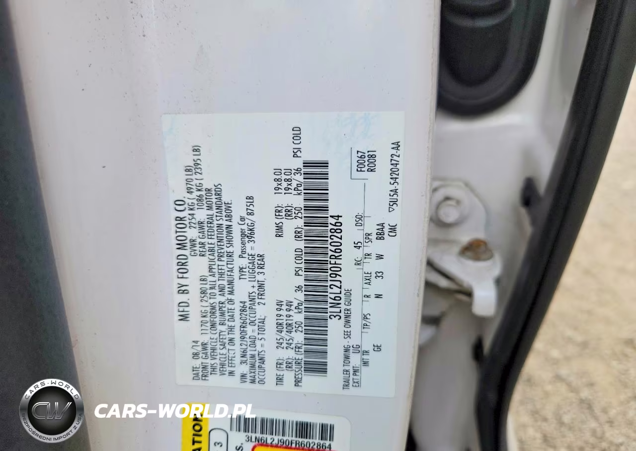 2015 Lincoln Mkz VIN:3LN6L2J90FR602864 - 12