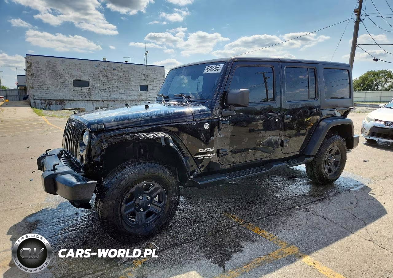 2015 Jeep Wrangler Unlimited Sport VIN:1C4BJWDG9FL767479 - 1