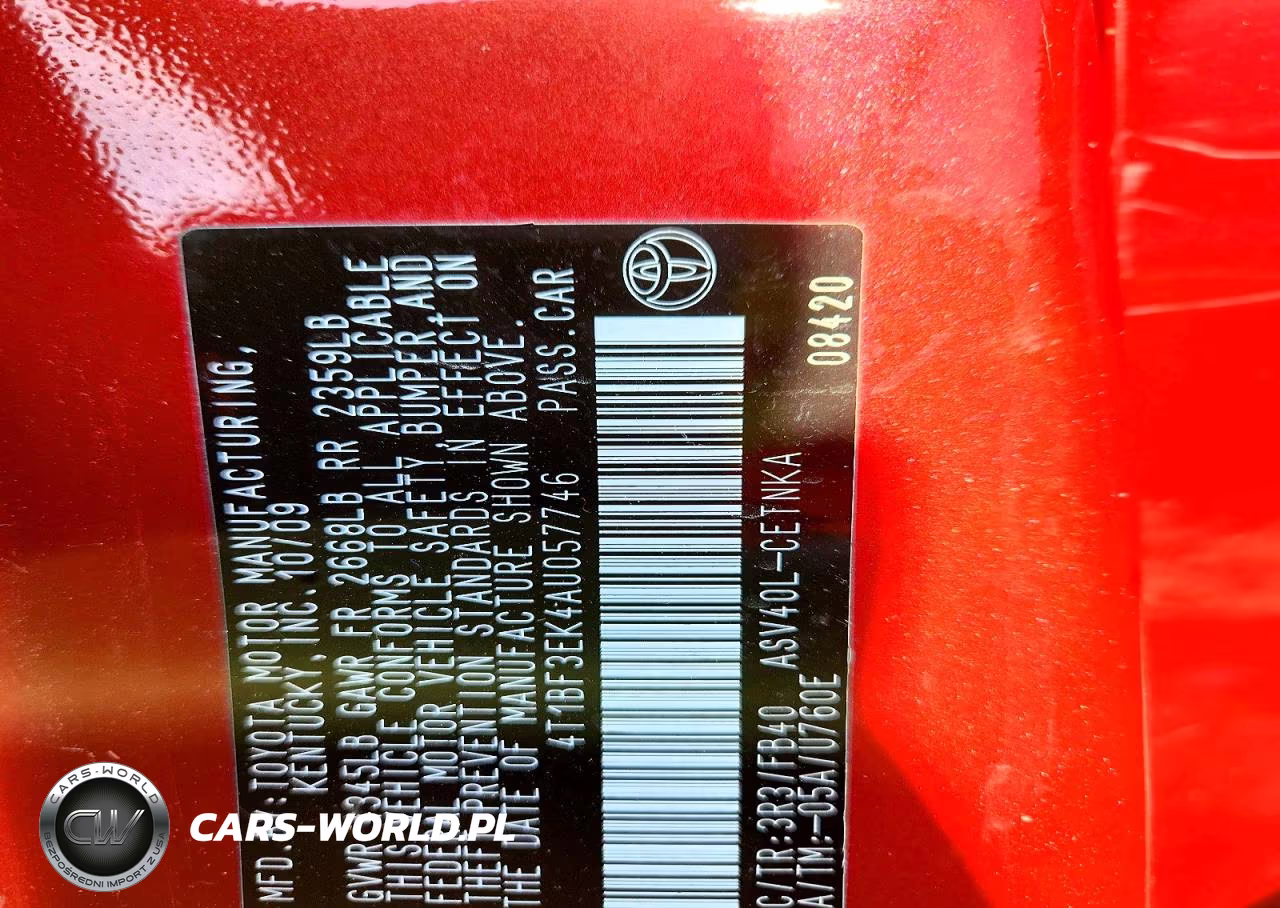 2010 Toyota Camry Le VIN:4T1BF3EK4AU057746 - 12