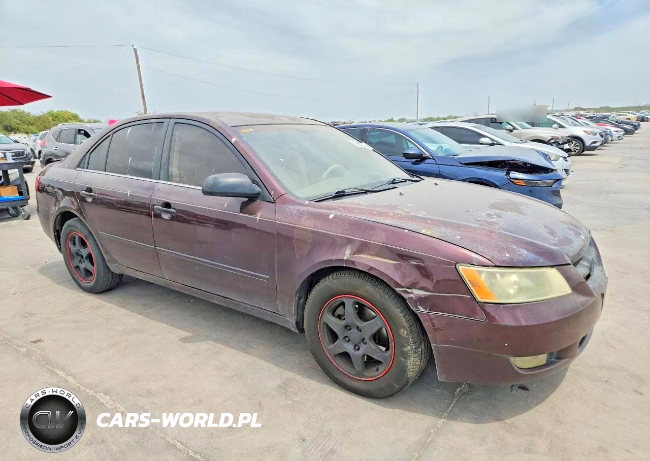 2006 Hyundai Sonata Gls V6 VIN:5NPEU46F36H093847 - 4