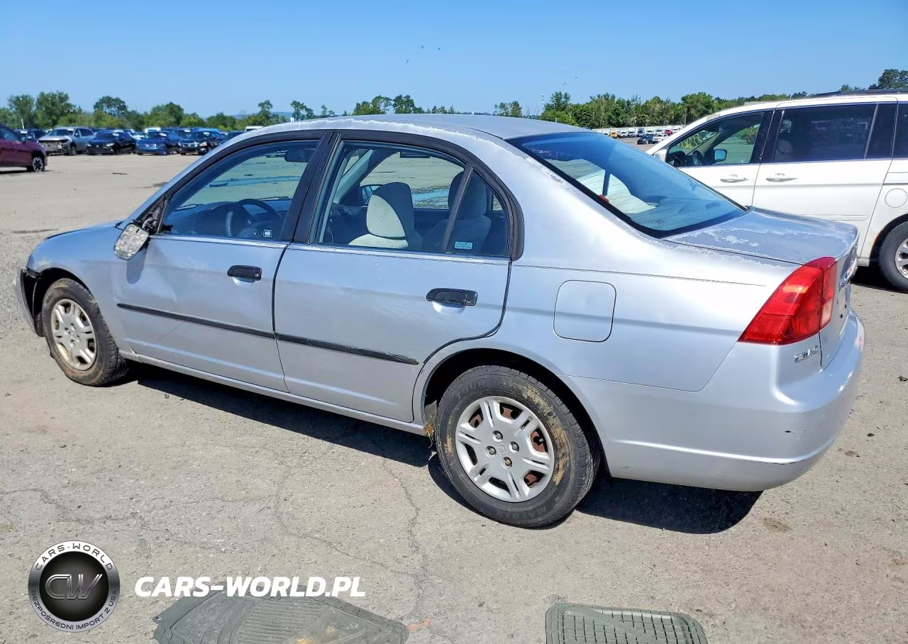 2001 Honda Civic Dx VIN:2HGES16201H561750 - 2
