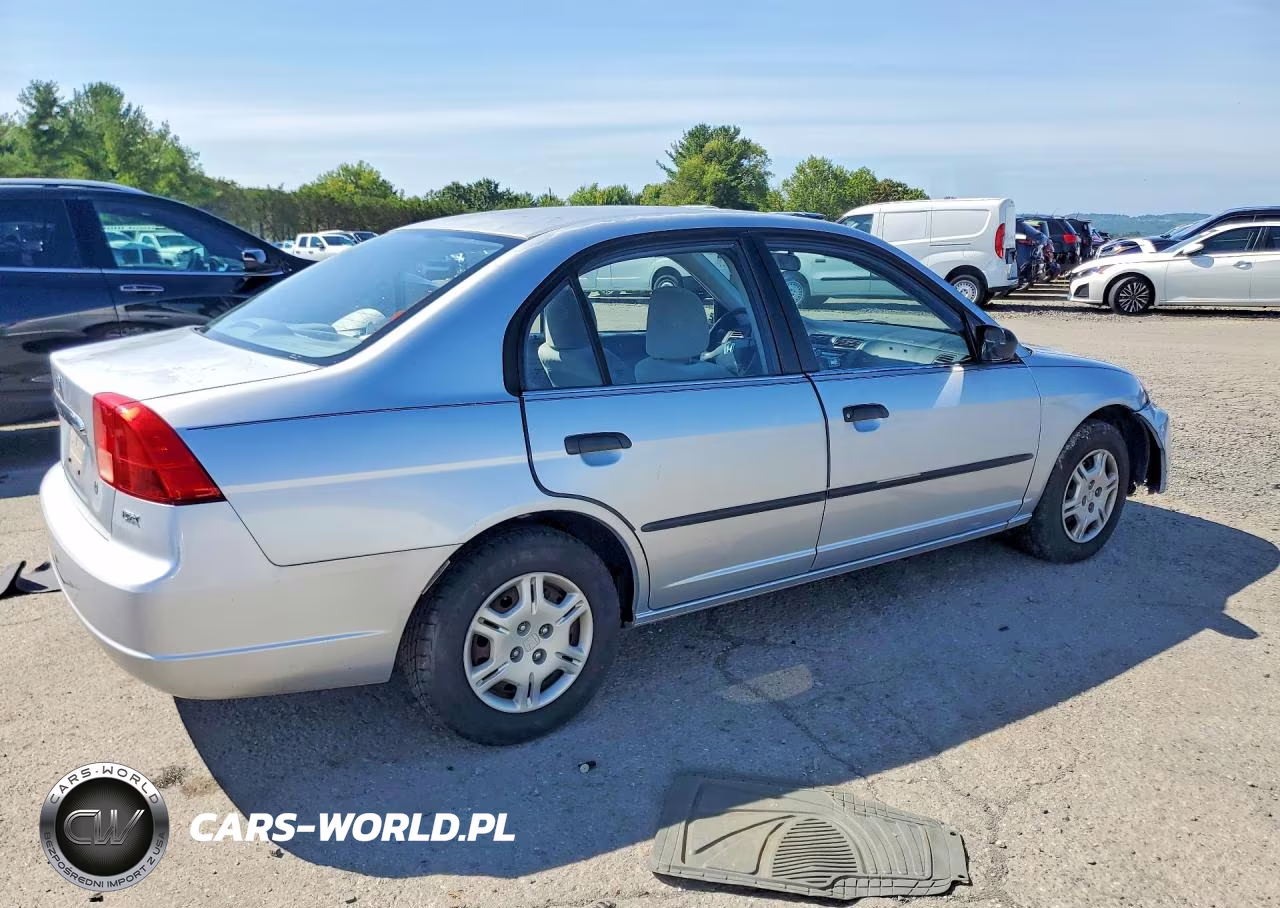2001 Honda Civic Dx VIN:2HGES16201H561750 - 3