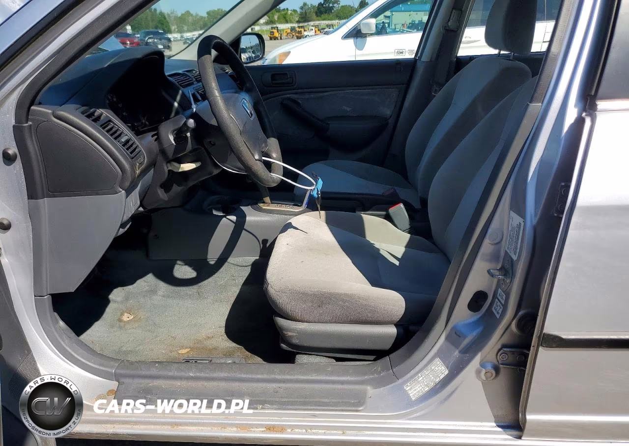 2001 Honda Civic Dx VIN:2HGES16201H561750 - 7