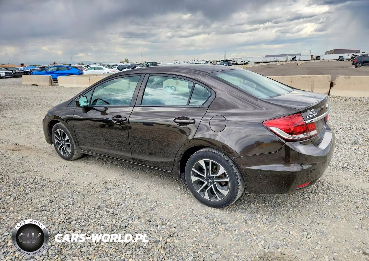 2014 Honda Civic Ex VIN:2HGFB2F87EH529611 - 2