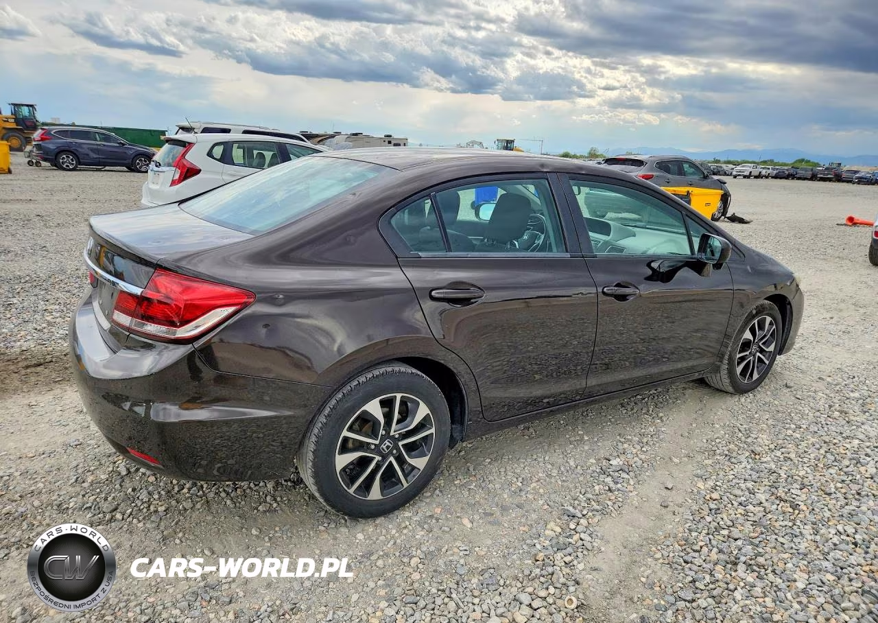 2014 Honda Civic Ex VIN:2HGFB2F87EH529611 - 3