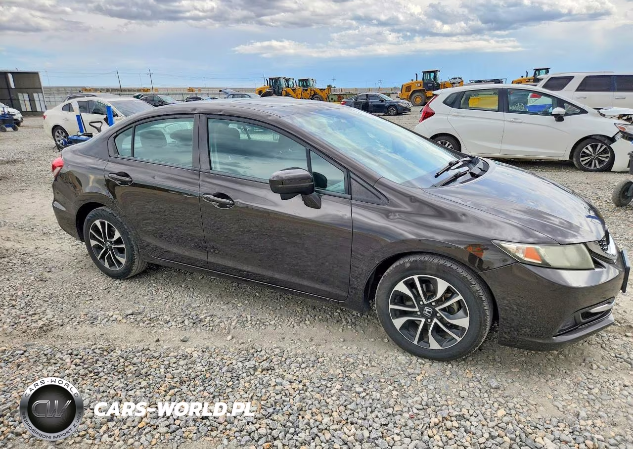 2014 Honda Civic Ex VIN:2HGFB2F87EH529611 - 4