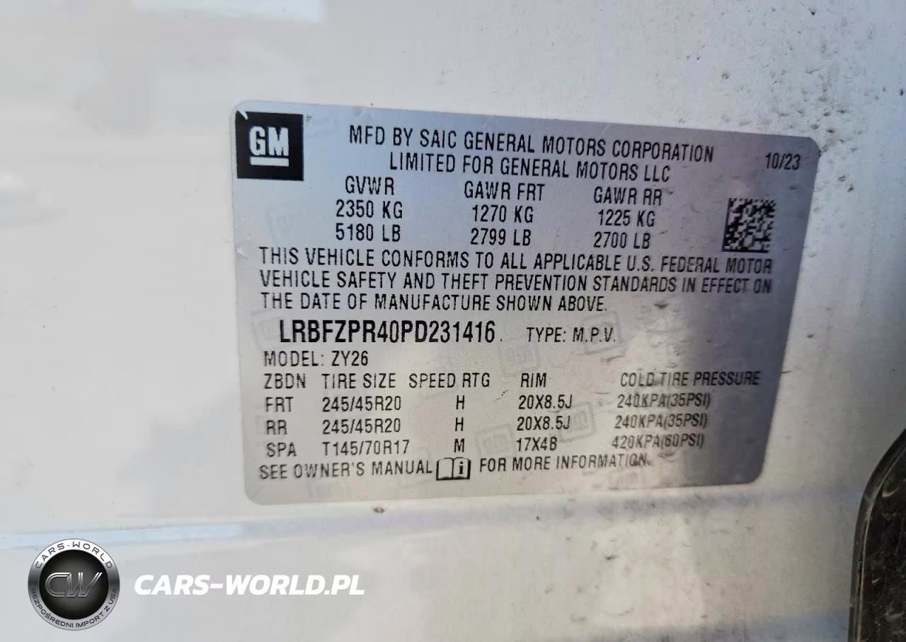 2023 Buick Envision Essence VIN:LRBFZPR40PD231416 - 13