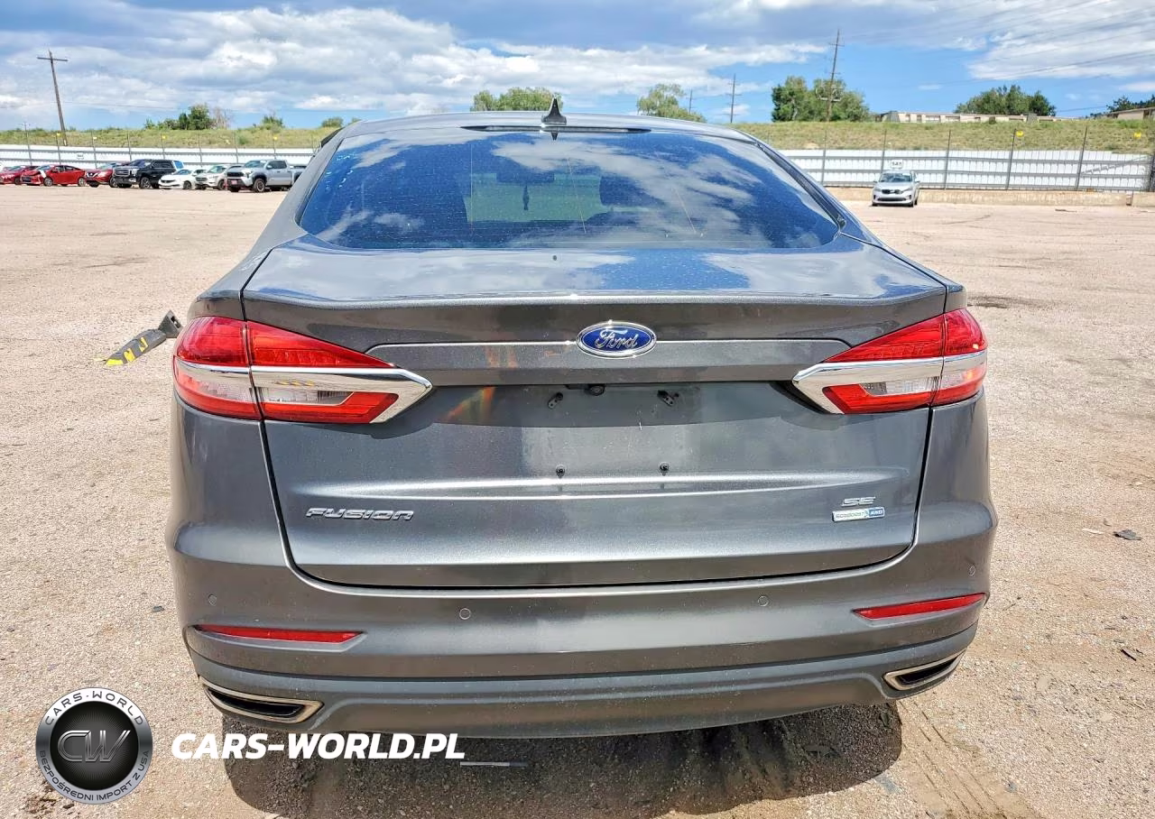 2019 Ford Fusion Se VIN:3FA6P0T9XKR237376 - 6