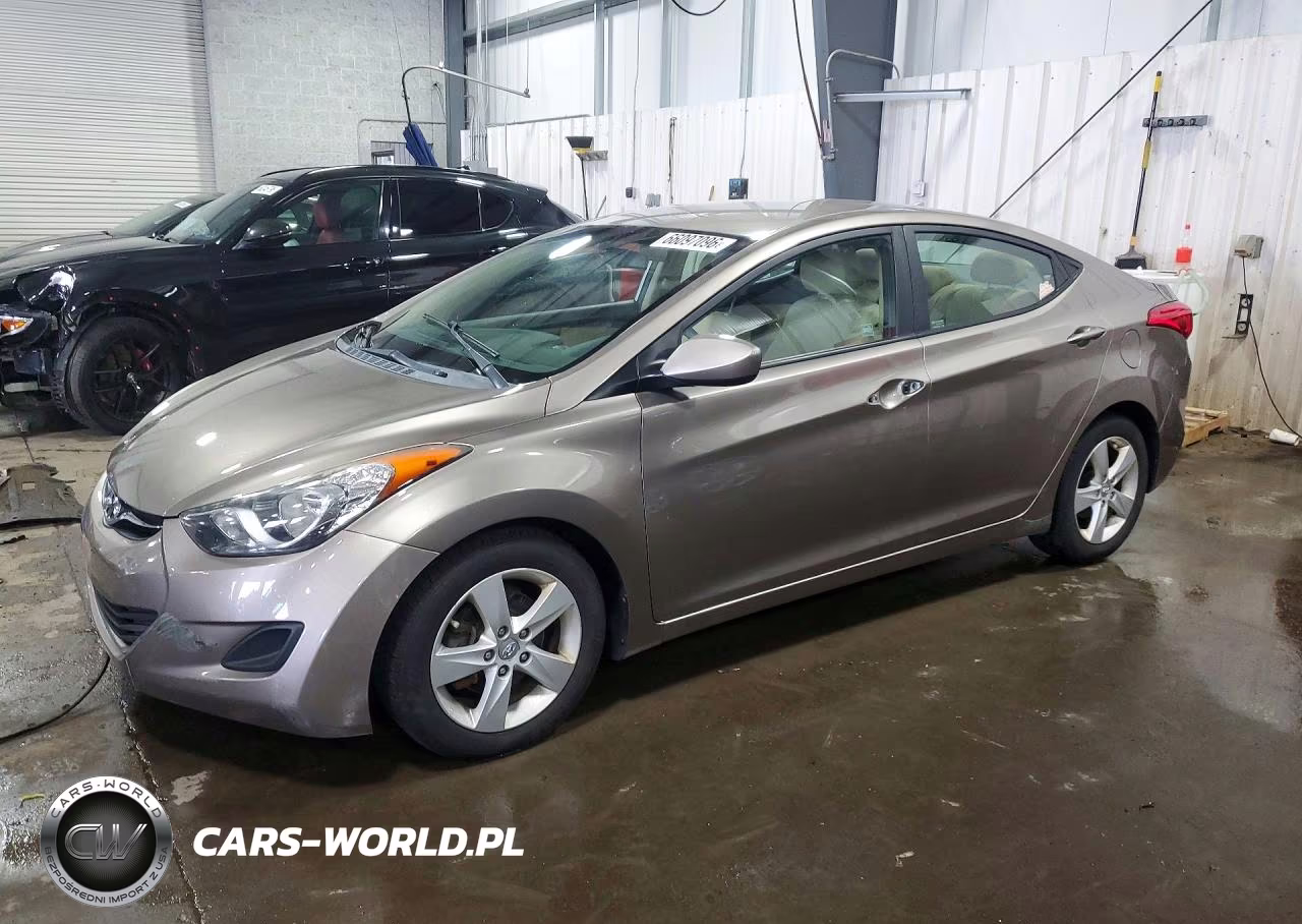 2013 Hyundai Elantra Gls VIN:5NPDH4AE7DH295747 - 1