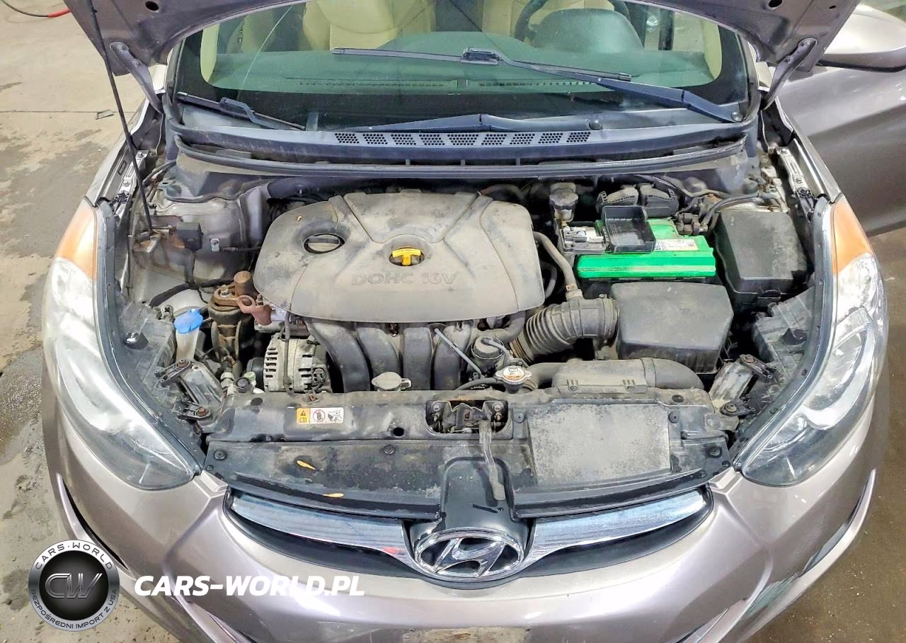 2013 Hyundai Elantra Gls VIN:5NPDH4AE7DH295747 - 11