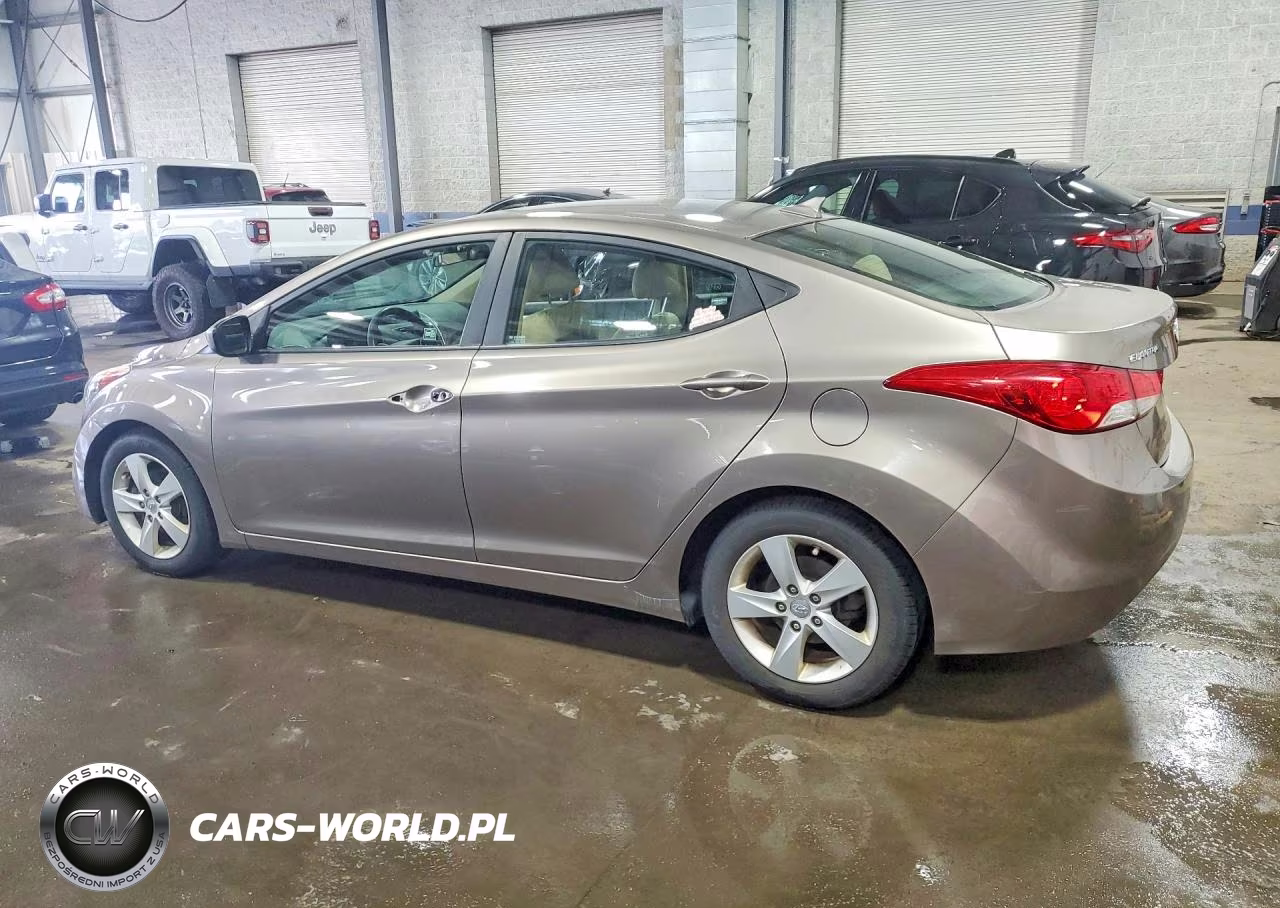 2013 Hyundai Elantra Gls VIN:5NPDH4AE7DH295747 - 2