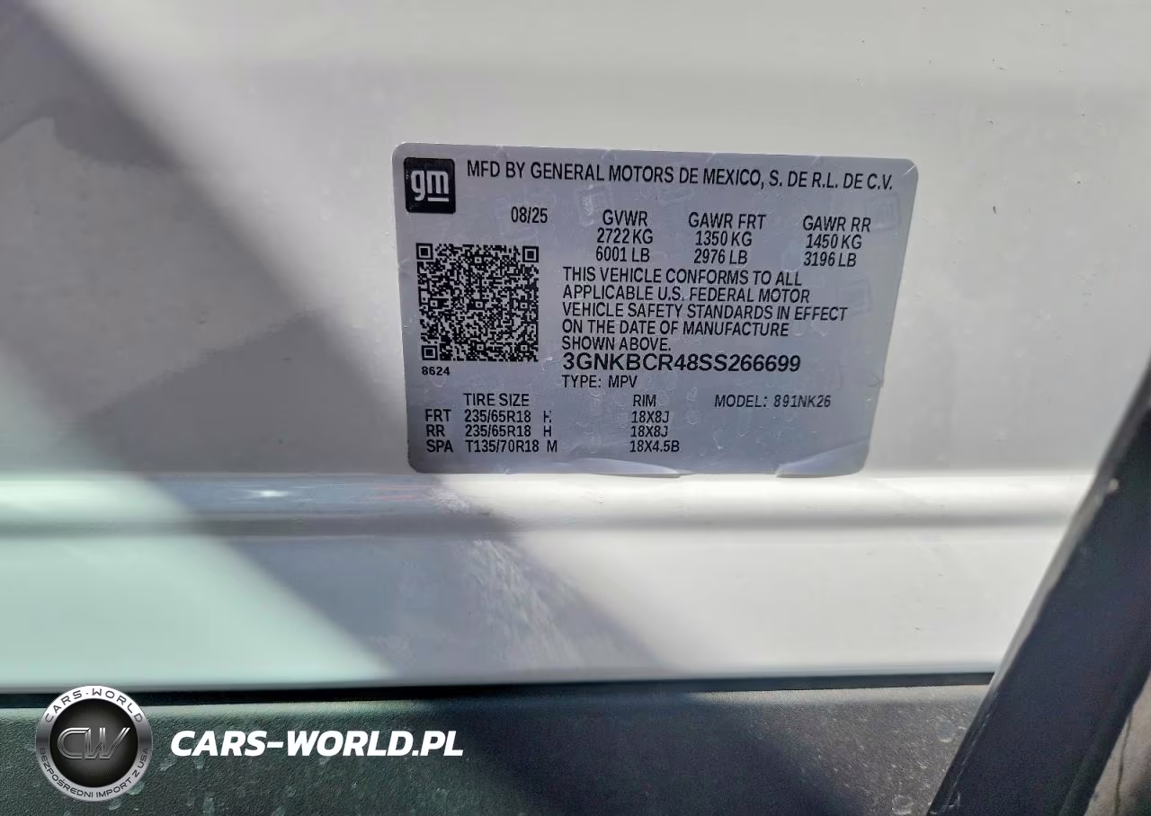 2025 Chevrolet Blazer 2Lt VIN:3GNKBCR48SS266699 - 13