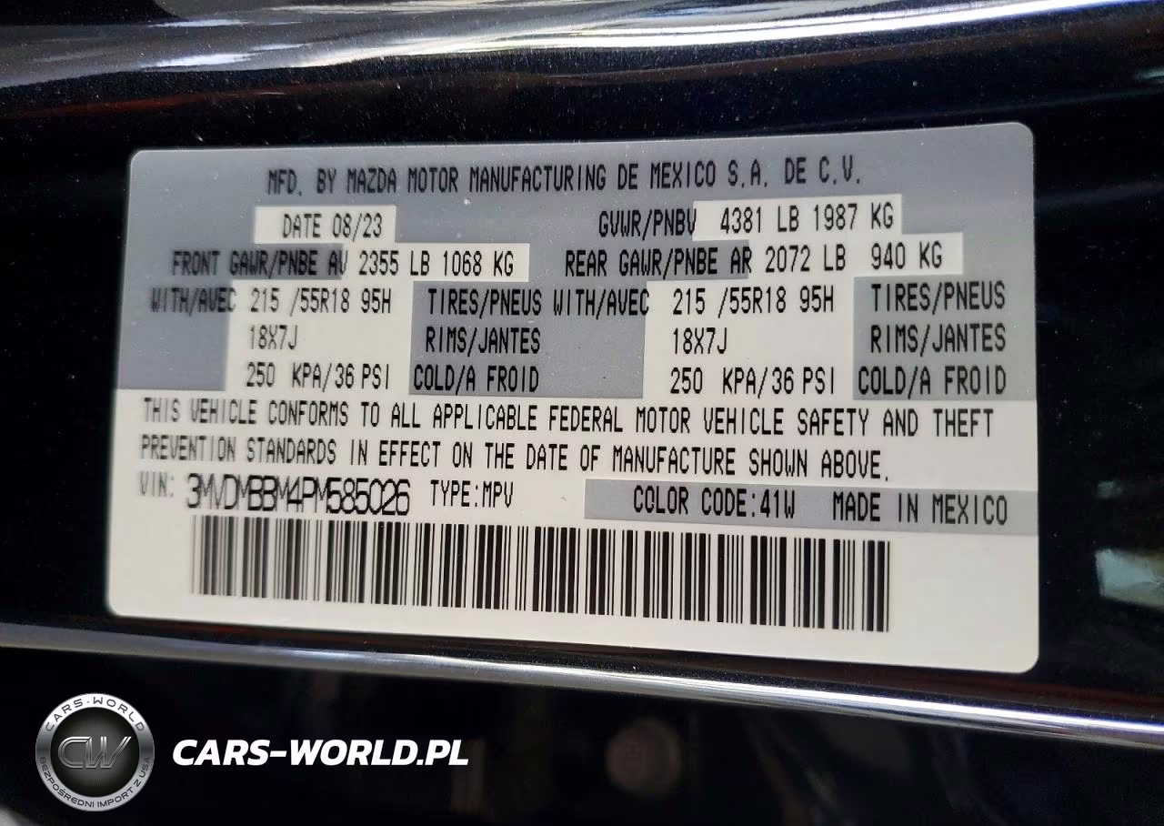 2023 Mazda Cx-30 Select VIN:3MVDMBBM4PM585026 - 13