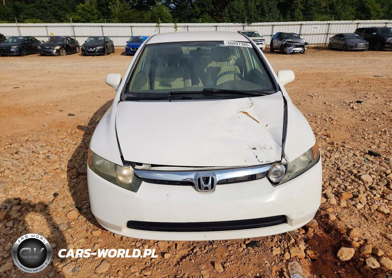 2008 Honda Civic Lx VIN:2HGFA165X8H322816 - 5