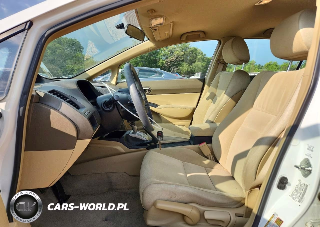2008 Honda Civic Lx VIN:2HGFA165X8H322816 - 7