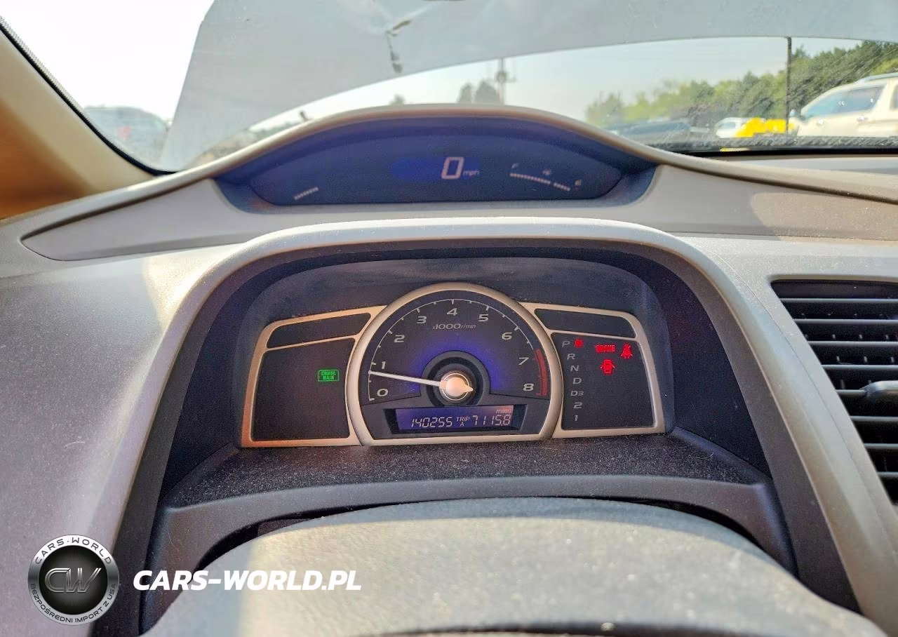 2008 Honda Civic Lx VIN:2HGFA165X8H322816 - 9