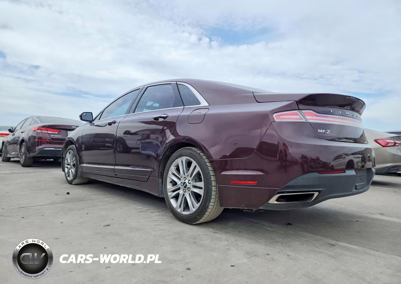 2013 Lincoln Mkz VIN:3LN6L2G98DR827893 - 2