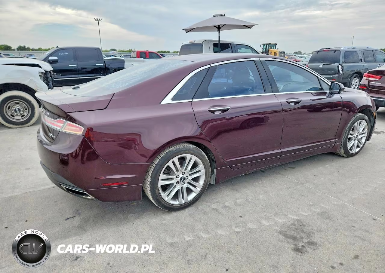 2013 Lincoln Mkz VIN:3LN6L2G98DR827893 - 3