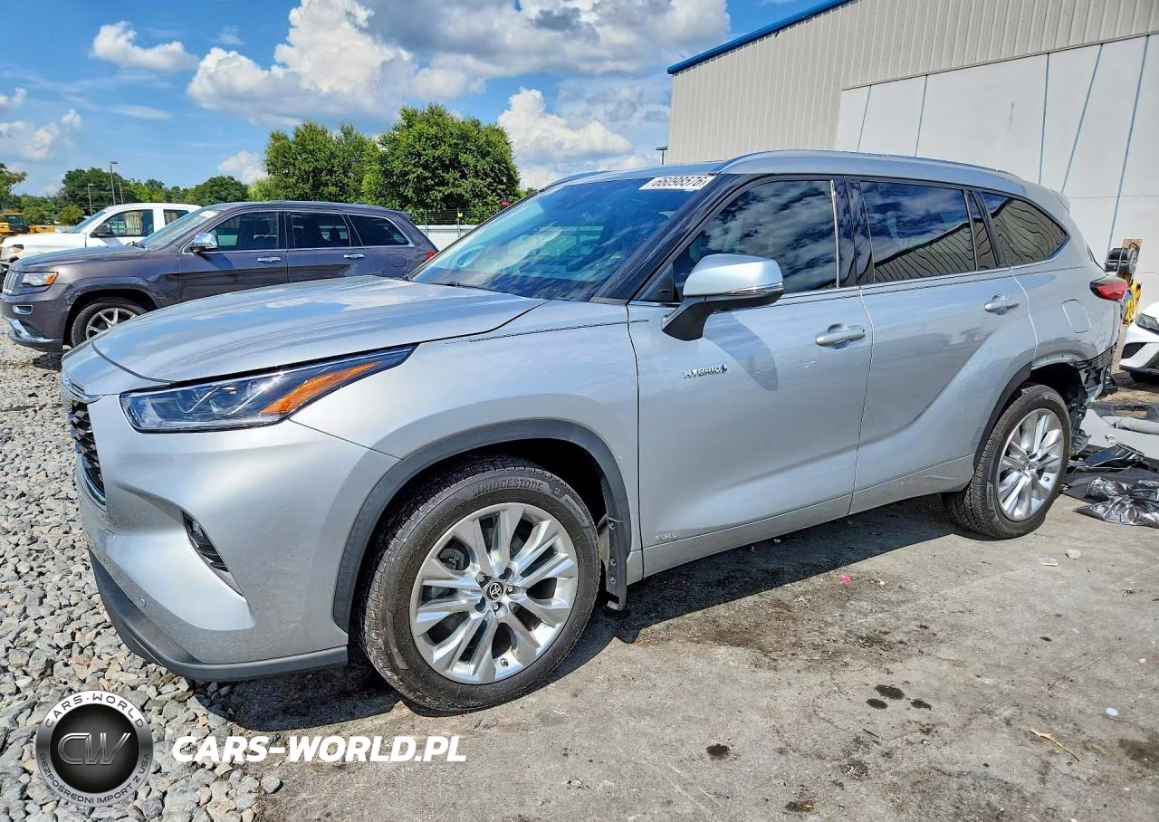 2021 Toyota Highlander Hybrid Limited VIN:5TDXBRCH3MS521263 - 1